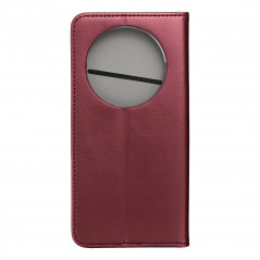 realme 12 Pro Plus 5G Portefeuilles Smart Magneto book Bourgogne