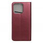 Honor X8b Portefeuilles Smart Magneto book Bourgogne