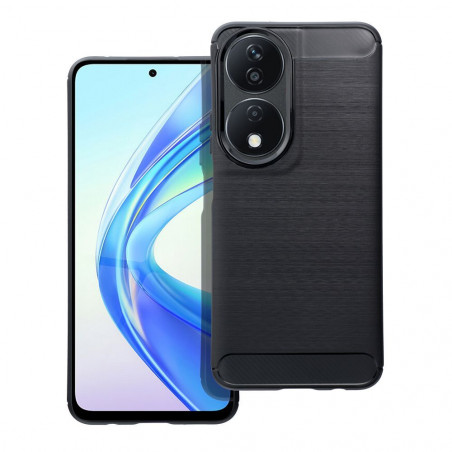 Honor X7b Coque Carbon Élégant  Noir