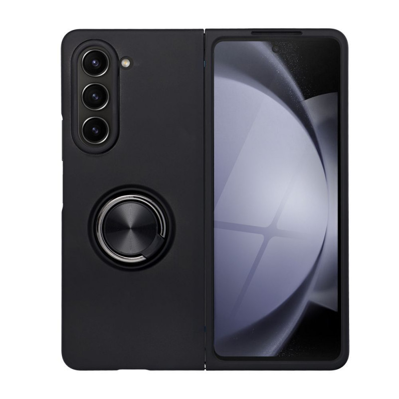 Samsung Galaxy Z Fold5 5G Coque Silicone ring Noir