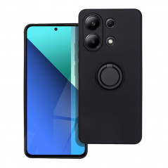 XIAOMI Redmi Note 13 4G Coque Silicone ring Noir