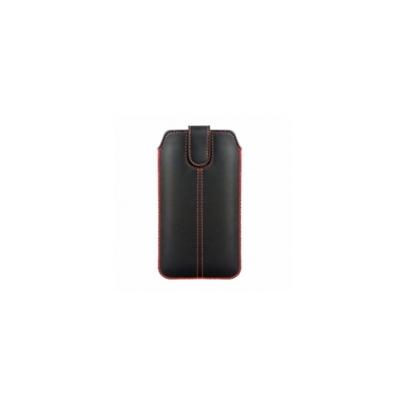 Apple iPhone X Etui universel Pocket Case Ultra Slim M4 Noir