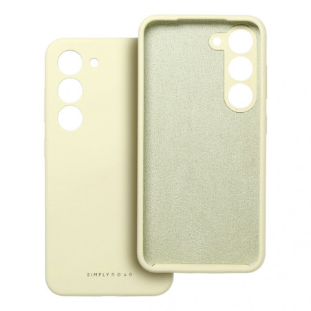 Samsung Galaxy A35 Coque Roar Cloud-Skin Jaune clair