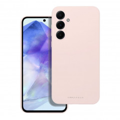 Samsung Galaxy A55 Coque Roar Cloud-Skin Rose clair