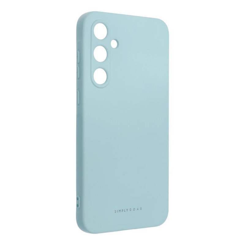 Samsung Galaxy A35 Coque Roar Space Monochromatique, Élégant  Bleu ciel