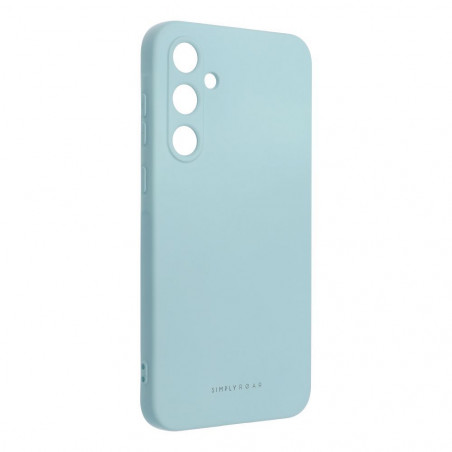 Samsung Galaxy A35 Coque Roar Space Monochromatique, Élégant  Bleu ciel
