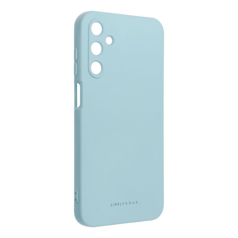 Samsung Galaxy A15 5G Coque Roar Space Monochromatique, Élégant  Bleu ciel