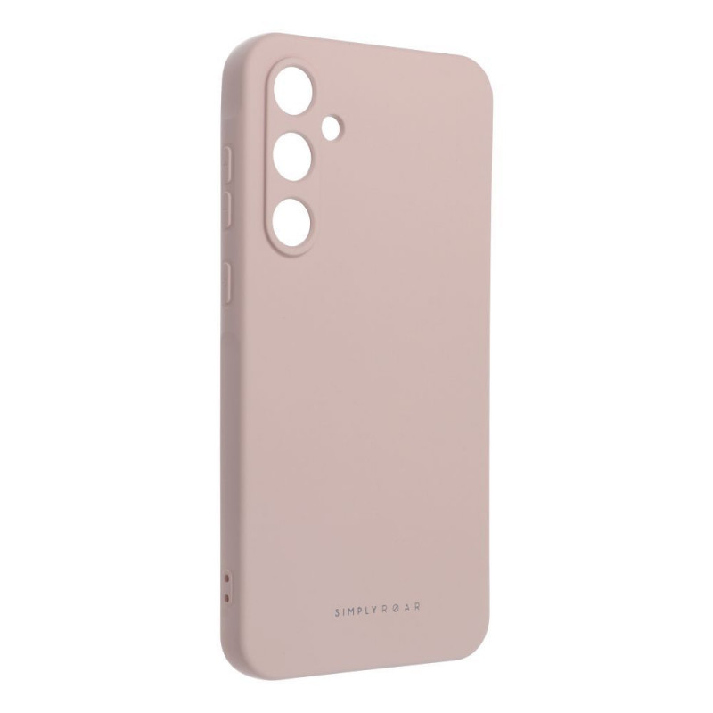 Samsung Galaxy A55 Coque Roar Space Monochromatique, Élégant  Rose