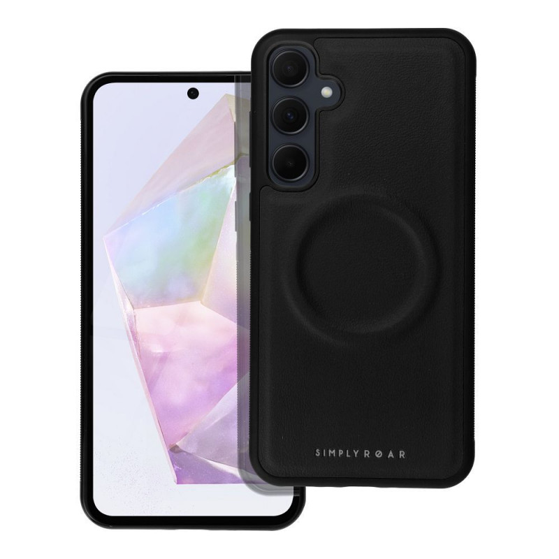 Samsung Galaxy A35 Coque Roar Mag Morning Élégant  MagSAFE  Noir