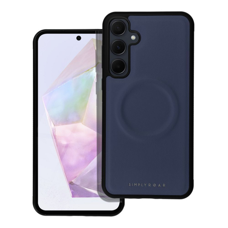 Samsung Galaxy A35 Coque Roar Mag Morning Élégant  MagSAFE  Marine