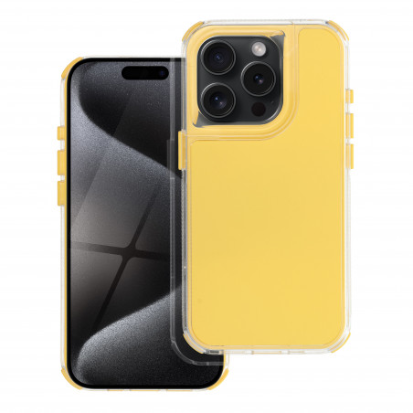 Apple iPhone 11 Coque MATRIX Jaune