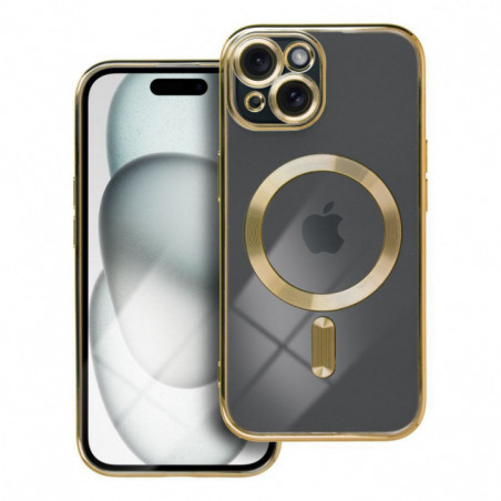Apple iPhone 15 Coque Electro Mag MagSAFE  Or