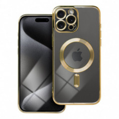 Apple iPhone 15 Pro Max Coque Electro Mag MagSAFE  Or