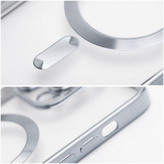 Apple iPhone 15 Plus Coque Electro Mag MagSAFE  Argenté