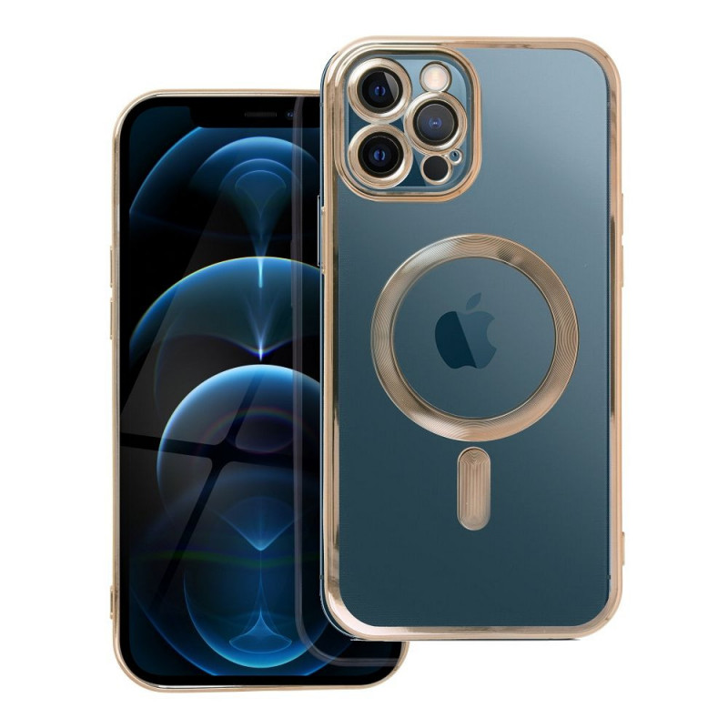 Apple iPhone 12 Pro Max Coque Electro Mag MagSAFE  Or