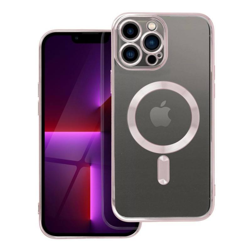Apple iPhone 13 Pro Max Coque Electro Mag MagSAFE  Or rose