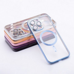 Apple iPhone 13 Pro Max Coque Electro Mag MagSAFE  Bleu