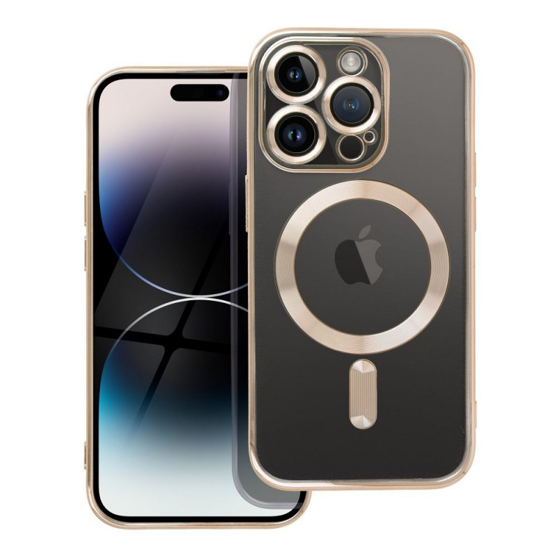 Apple iPhone 14 Pro Coque Electro Mag MagSAFE  Or