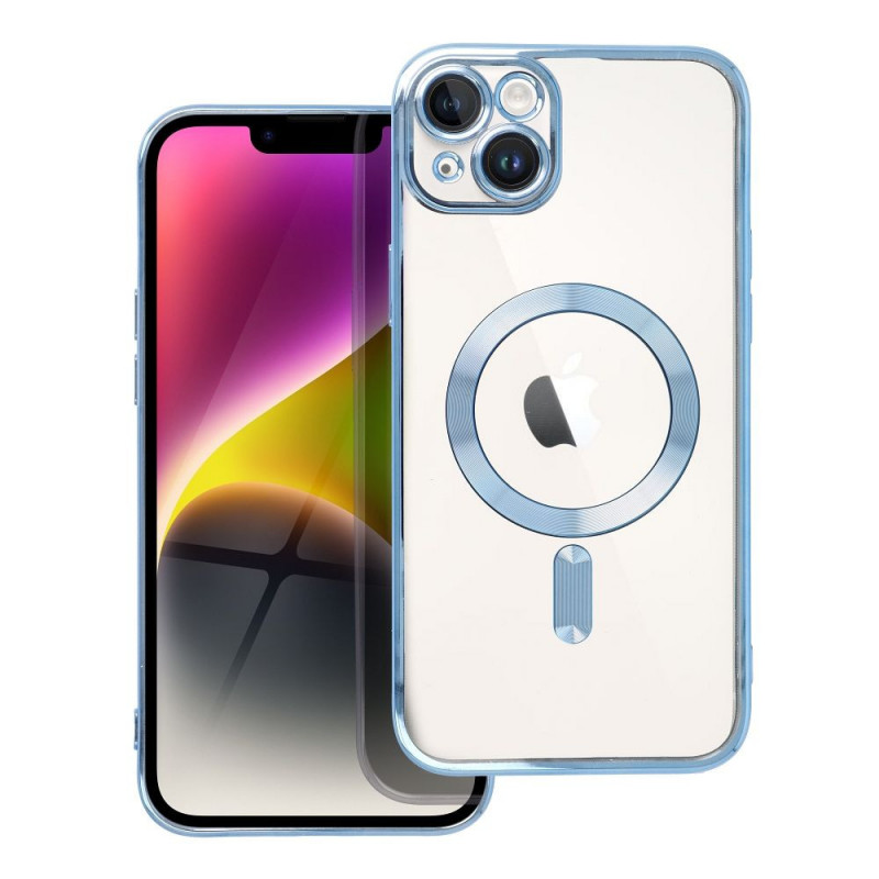 Apple iPhone 14 Plus Coque Electro Mag MagSAFE  Bleu