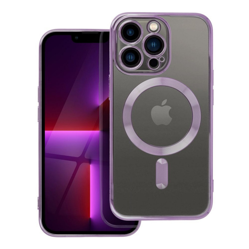 Apple iPhone 13 Pro Coque Electro Mag MagSAFE  Violet profond