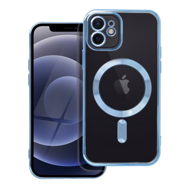 Apple iPhone 12 Coque Electro Mag MagSAFE  Bleu