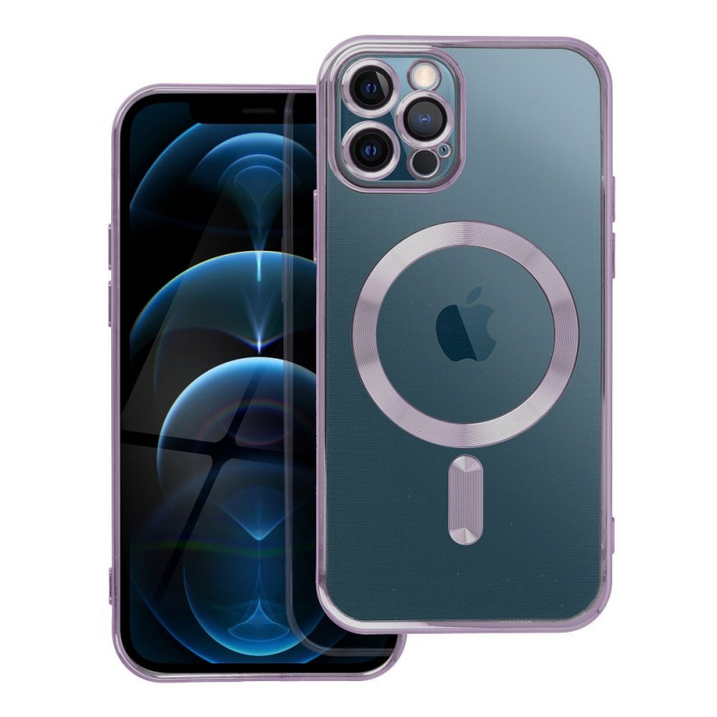 Apple iPhone 12 Pro Coque Electro Mag MagSAFE  Violet profond