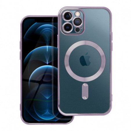 Apple iPhone 12 Pro Coque Electro Mag MagSAFE  Violet profond