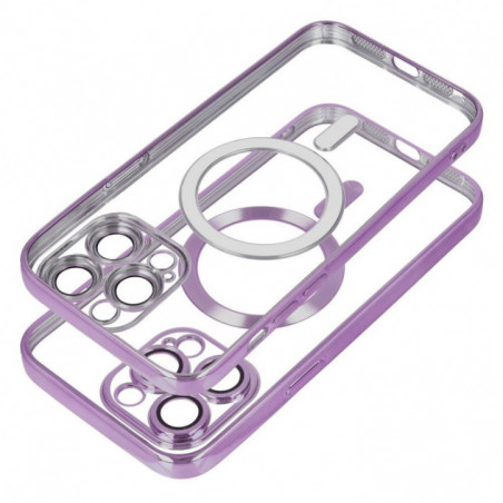 Apple iPhone 14 Coque Electro Mag MagSAFE  Violet profond