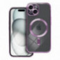 Apple iPhone 15 Coque Electro Mag MagSAFE  Violet profond