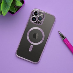 Apple iPhone 15 Pro Max Coque Electro Mag MagSAFE  Violet profond