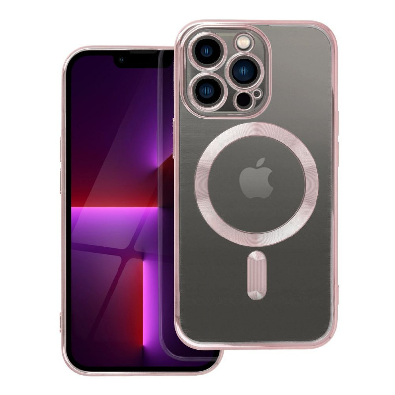 Apple iPhone 13 Pro Coque Electro Mag MagSAFE  Or rose