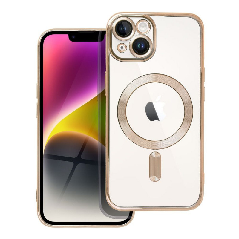 Apple iPhone 14 Coque Electro Mag MagSAFE  Or