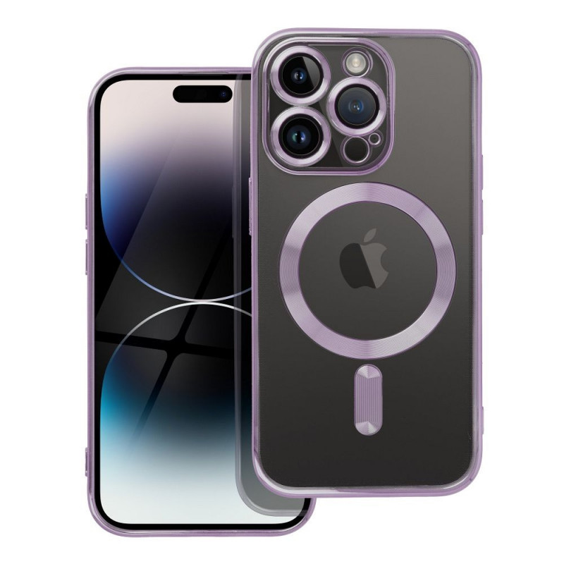 Apple iPhone 14 Pro Coque Electro Mag MagSAFE  Violet profond