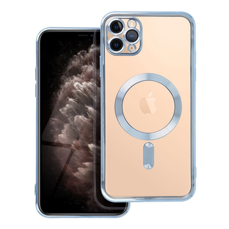 Apple iPhone 11 Pro Max Coque Electro Mag MagSAFE  Bleu