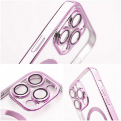 Apple iPhone 12 Coque Electro Mag MagSAFE  Or rose