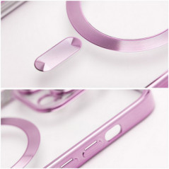 Apple iPhone 12 Coque Electro Mag MagSAFE  Or rose