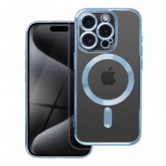 Apple iPhone 15 Pro Coque Electro Mag MagSAFE  Bleu
