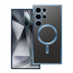 Samsung Galaxy S24 ULTRA Coque Electro Mag MagSAFE  Bleu