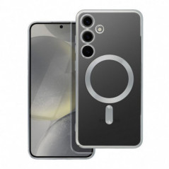 Samsung Galaxy S24 PLUS Coque Electro Mag MagSAFE  Argenté