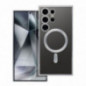 Samsung Galaxy S24 ULTRA Coque Electro Mag MagSAFE  Argenté