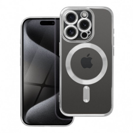 Apple iPhone 15 Pro Coque Electro Mag MagSAFE  Titane