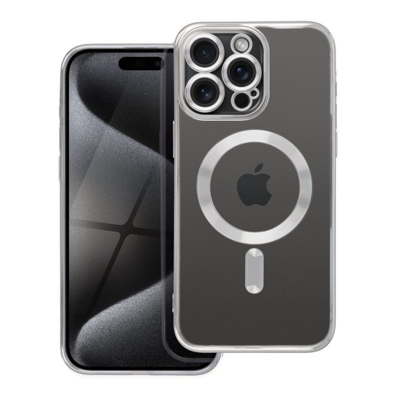 Apple iPhone 15 Pro Max Coque Electro Mag MagSAFE  Titane