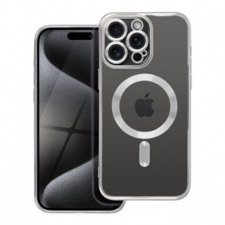 Apple iPhone 15 Pro Max Coque Electro Mag MagSAFE  Titane