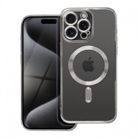 Apple iPhone 15 Pro Max Coque Electro Mag MagSAFE  Titane