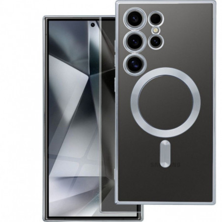Samsung Galaxy A15 5G Coque Electro Mag MagSAFE  Argenté
