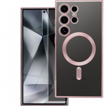 Samsung Galaxy A25 5G Coque Electro Mag MagSAFE  Or rose