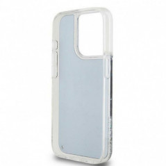 Apple iPhone 13 Pro Coque DKNY Liquid Glitters Arch Logo Noir