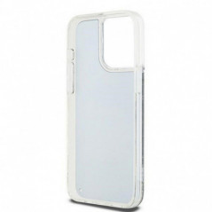 Apple iPhone 15 Pro Max Coque DKNY Liquid Glitters Arch Logo Noir