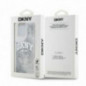 Apple iPhone 15 Pro Max Coque DKNY Liquid Glitters Arch Logo Blanc