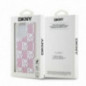 Apple iPhone 15 Pro Max Coque DKNY Liquid Glitters Checkered Pattern Rose